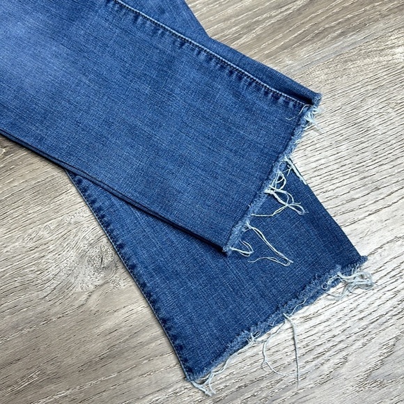 Levi’s Mid-Rise Curvy Bootcut Ankle Jeans in Blue Women’s Sz 30 - Picture 4 of 12